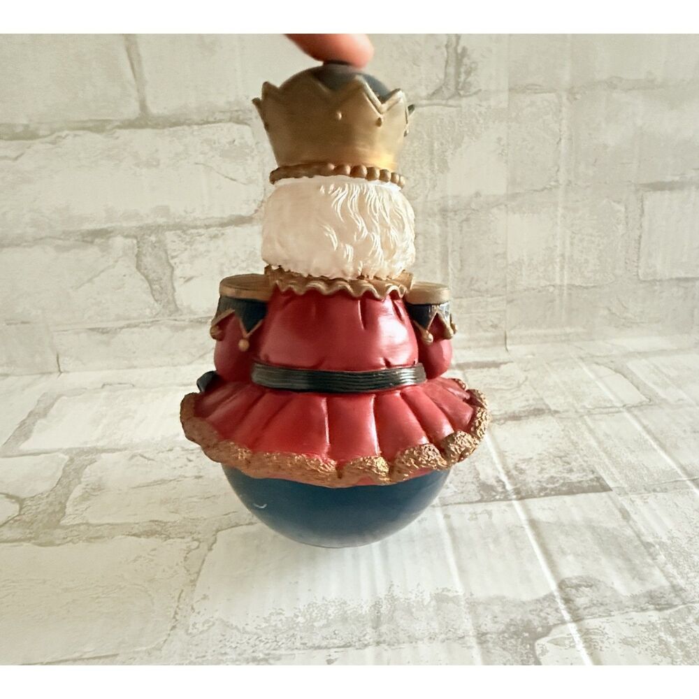 VTG San Francisco Music Box Company Rotating Christmas Figurine Soldier Works - Picture 2 of 7